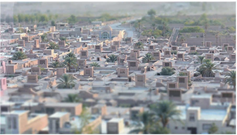 Choopanan settlement photograph reproduced in the original portfolio